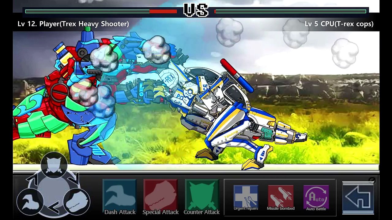 Dino Robot Tyranno Heavy Shooter: Assembly + Battlefield | Eftsei Gaming