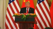 Donald Trump says trade with China has been 'Unfair' in joint Xi speech