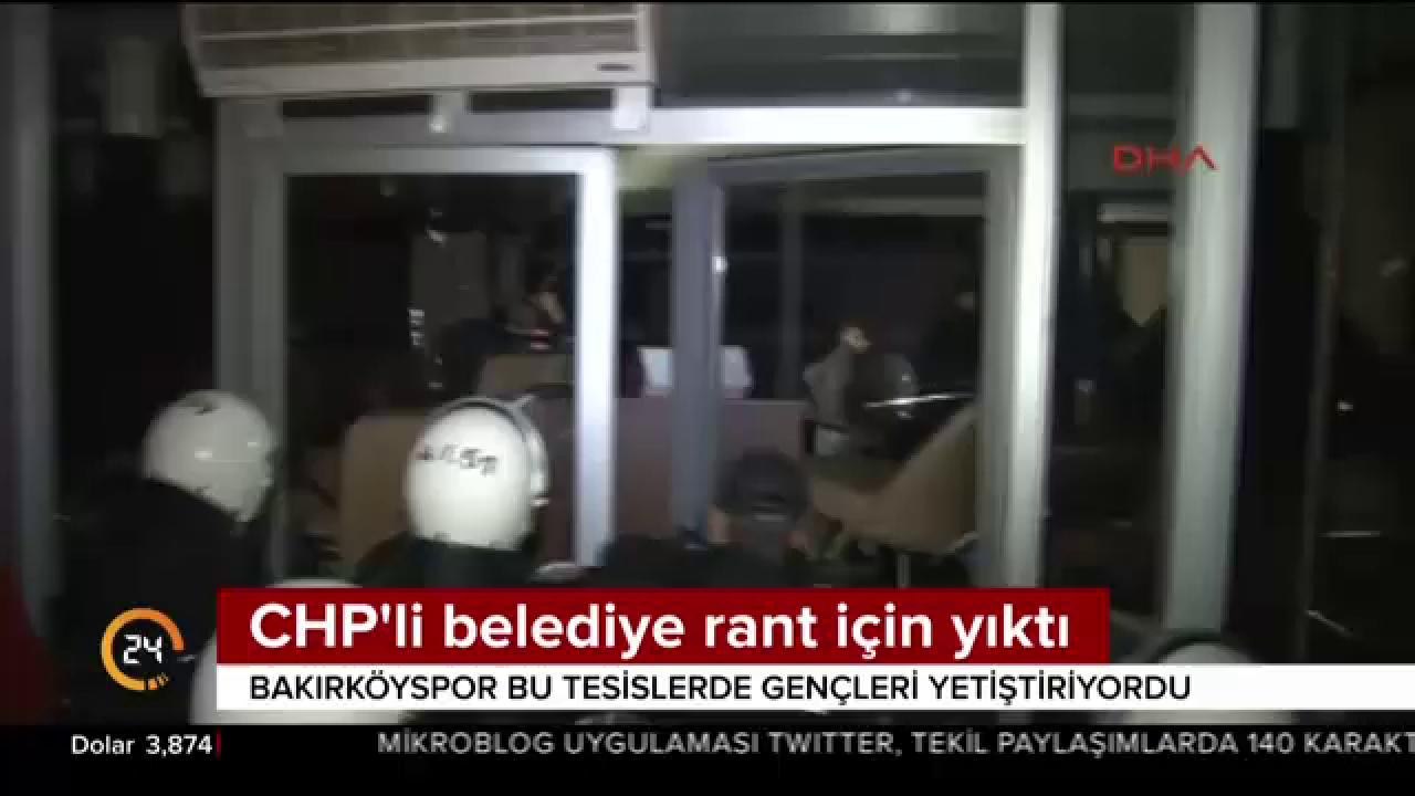 CHP'li belediye rant yıktı