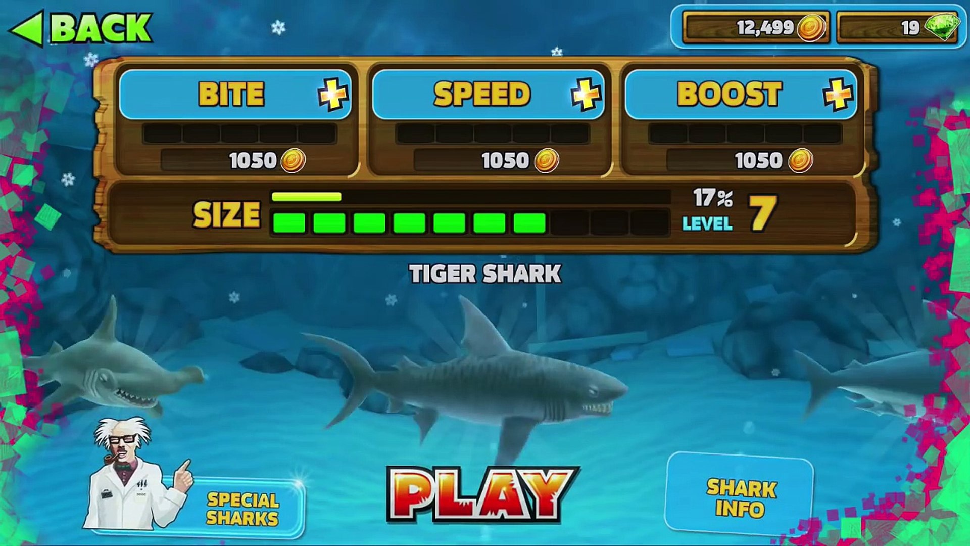 Hungry Shark Evolution Ep 8 - Tiger shark