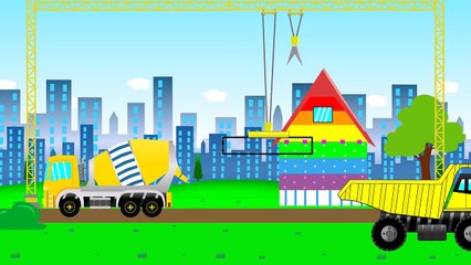 Bajka Dla Dzieci 30 Minut Dobrej Zabawy Betoniarka Traktory Kombajny