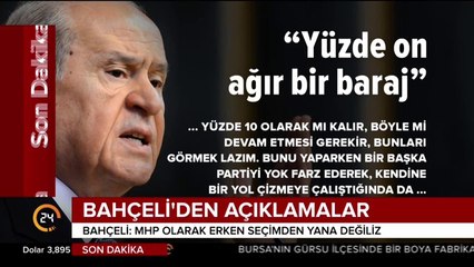 Yüzde 10'luk seçim barajı Türkiye için çok ağır