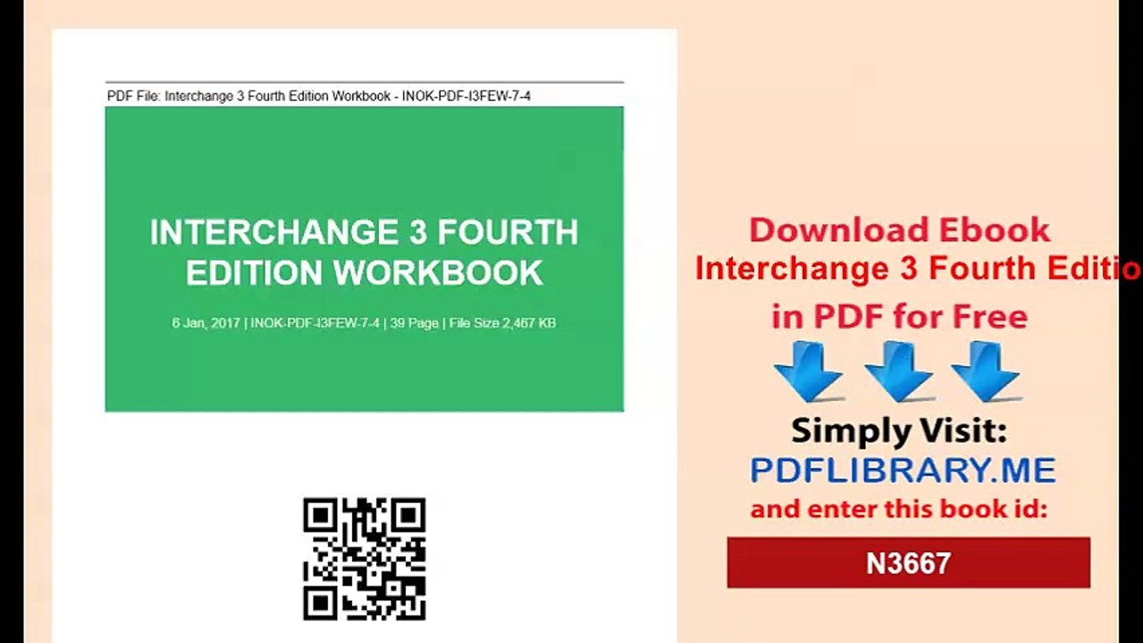 [PDF] Interchange 3 Fourth Edition Workbook [D0WNL04D]