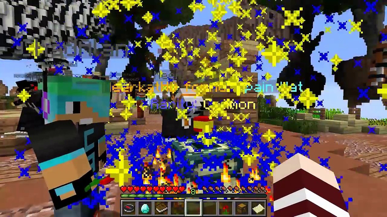 MINECRAFT EGG WARS | CANT BEAT US WOODYS | RADIOJH GAMES & GAMER CHAD