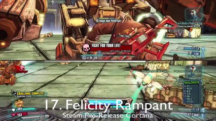33 Ways to Die in Borderlands the Pre-Sequel