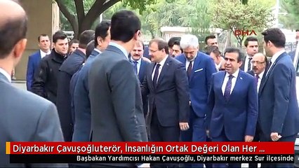 Diyarbakır Çavuşoğluterör, İnsanlığın Ortak Değeri Olan Her Şeye Karşı Büyük Bir Düşmanlık...