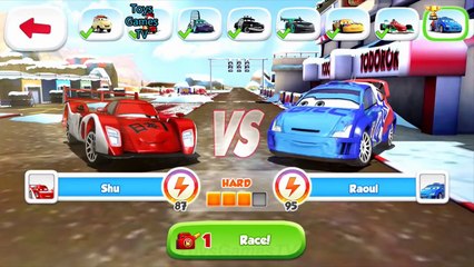 Final Races to Cars Lightning McQueen | Cars Fast as Lightning