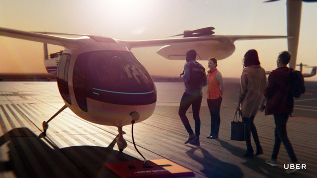 Les taxis volants électriques d'Uber