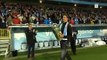 Zlatan Ibrahimovic remet un trophée aux joueurs de Malmö en snobant le protocole
