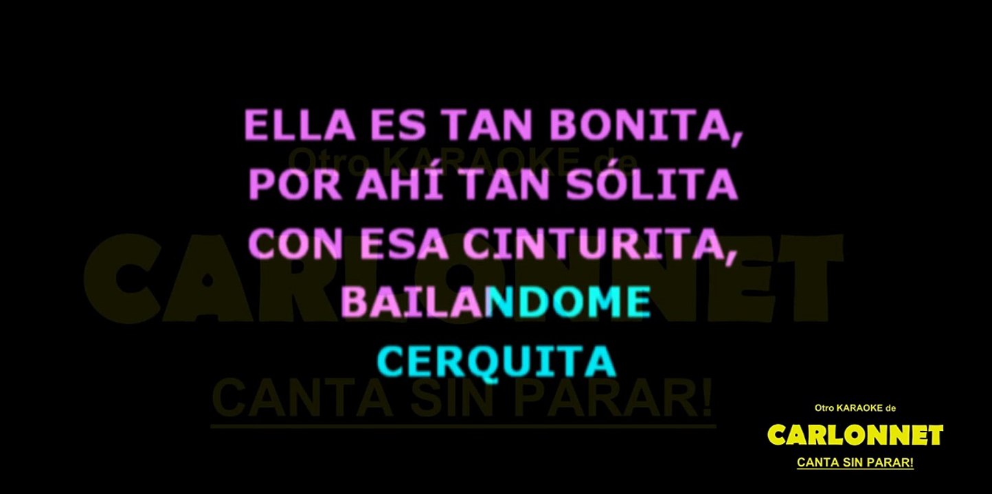 Bonita - J Balvin Ft Jowell y Randy (Karaoke)