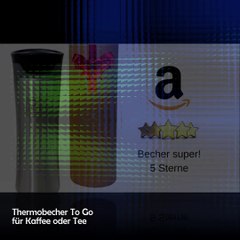 Thermobecher Edelstahl