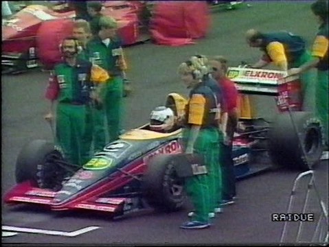 Gran Premio del Messico 1988: Primo tentativo di partenza