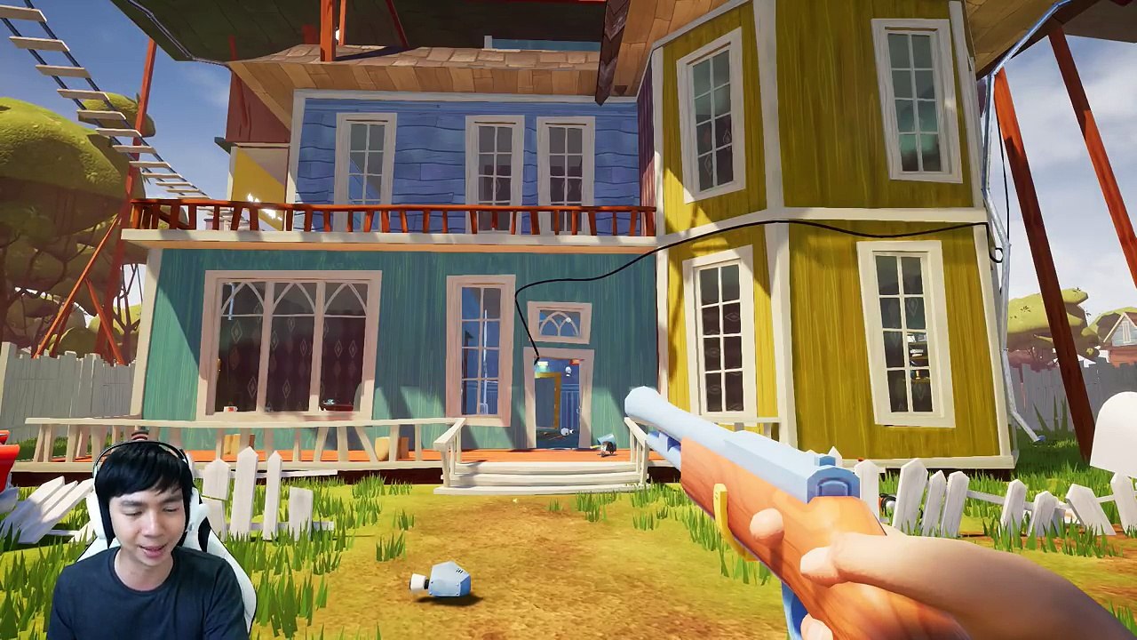 Akhirnya 4 Kunci - Hello Neighbor - Indonesia (END)