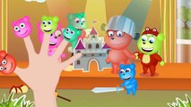 Mega Gummy Bear On The Playground Cowboys Finger Family Nursery Rhymes for kids Toys Fun