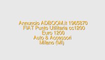 FIAT Punto Utilitaria cc1200