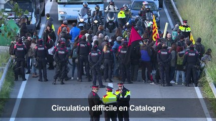 Catalogne:grève, transports bloqués à l'appel d'indépendantistes