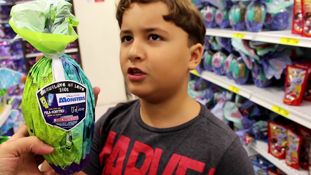 TIPOS DE OVOS DE PÁSCOA - Comprando meu ovo de Páscoa