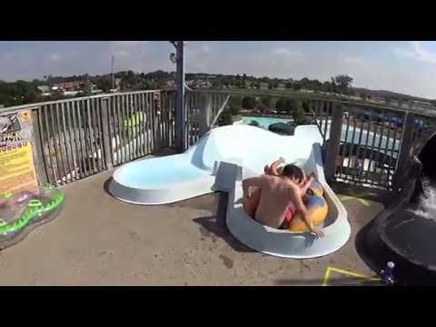 Verrückt Water Slide at Schlitterbahn Kansas City