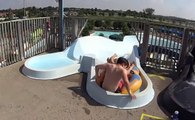 Giant Verrückt Water Slide at Schlitterbahn Kansas City