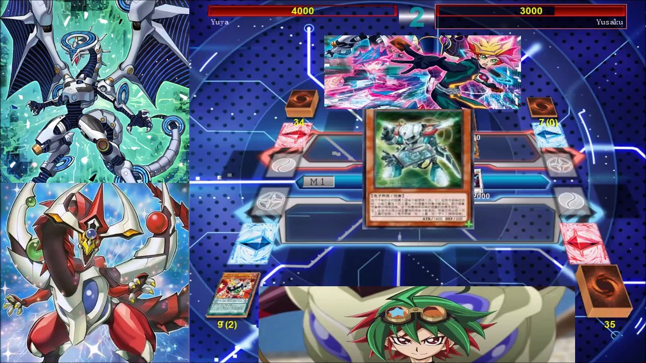 YGOPRO Anime Duels - Yuya VS Yusaku - Entermate VS Cyberse