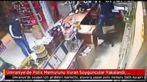 Ümraniye'de Polis Memurunu Vuran Soyguncular Yakalandı; Soygun Anı Kamerada