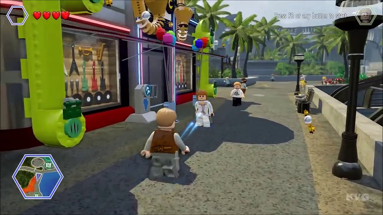 LEGO Jurassic World - Free Roam Gameplay #4 (PC) [HD]