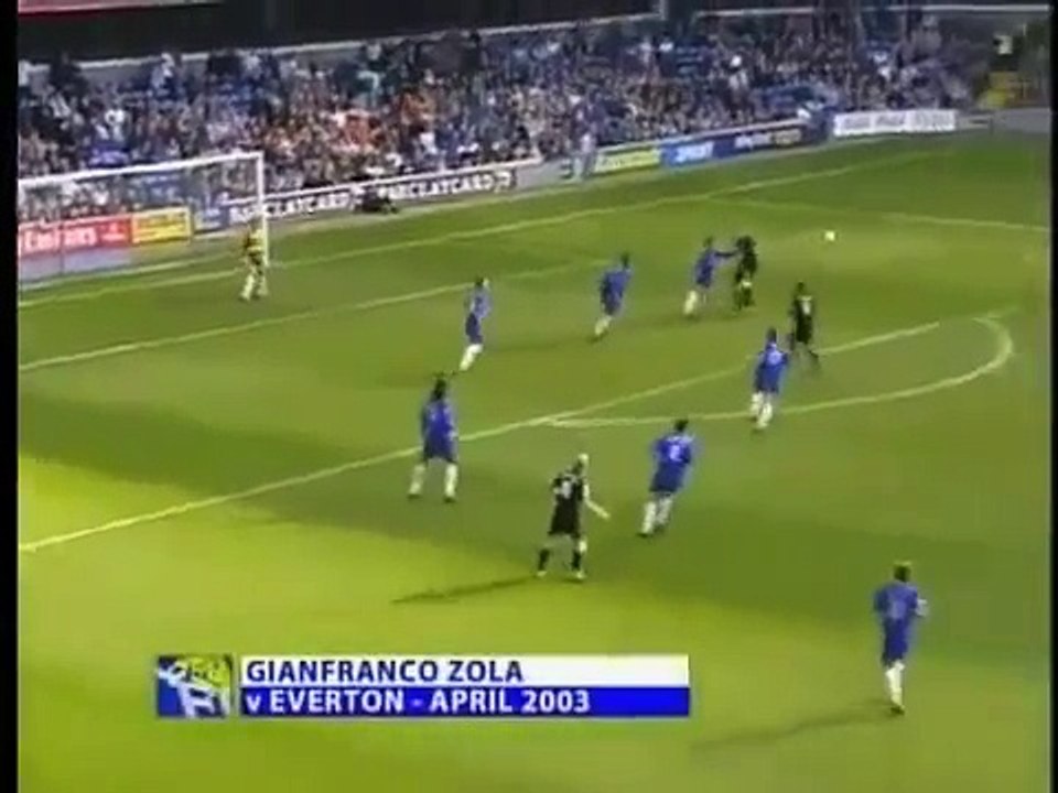Zolas goal vs Everton