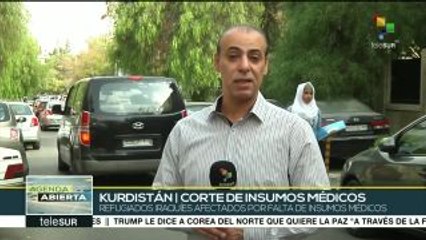 Denuncian recorte de medicamentos en el Kurdistán iraquí