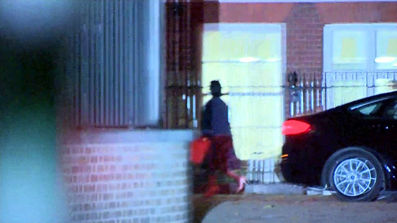 Priti Patel departs Downing Street following resignation