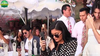 Kylie Jenner Flaunts Her Curves In Tiny Black BIKINII