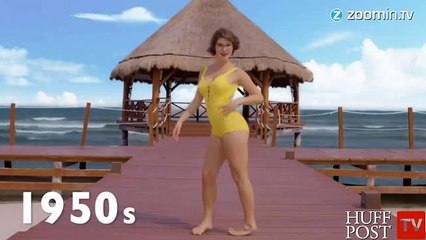 La evolución del bikinii en el último siglo, en dos minutos