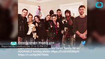 Liam Hemsworth Joined Miley and the Whole Cyrus Family for an Adorable Holiday Pic