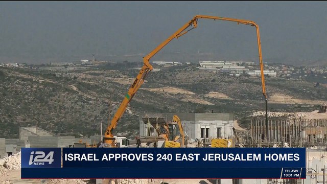 i24NEWS DESK | Israel approves 240 East Jerusaleme Homes | Wednesday, November 8th 2017