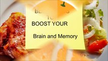 Foods To Boost Memory and Brain Power