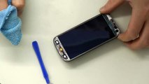 Samsung Galaxy S4 mini Glas tauschen Touch reparieren mit Loca UV Kleber Deutsch