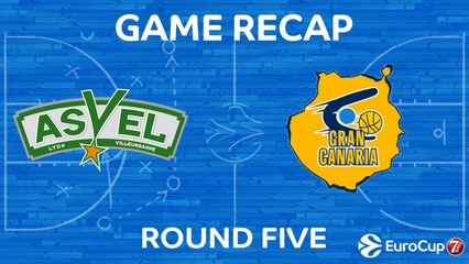 Highlights: Asvel Villeurbanne - Herbalife Gran Canaria