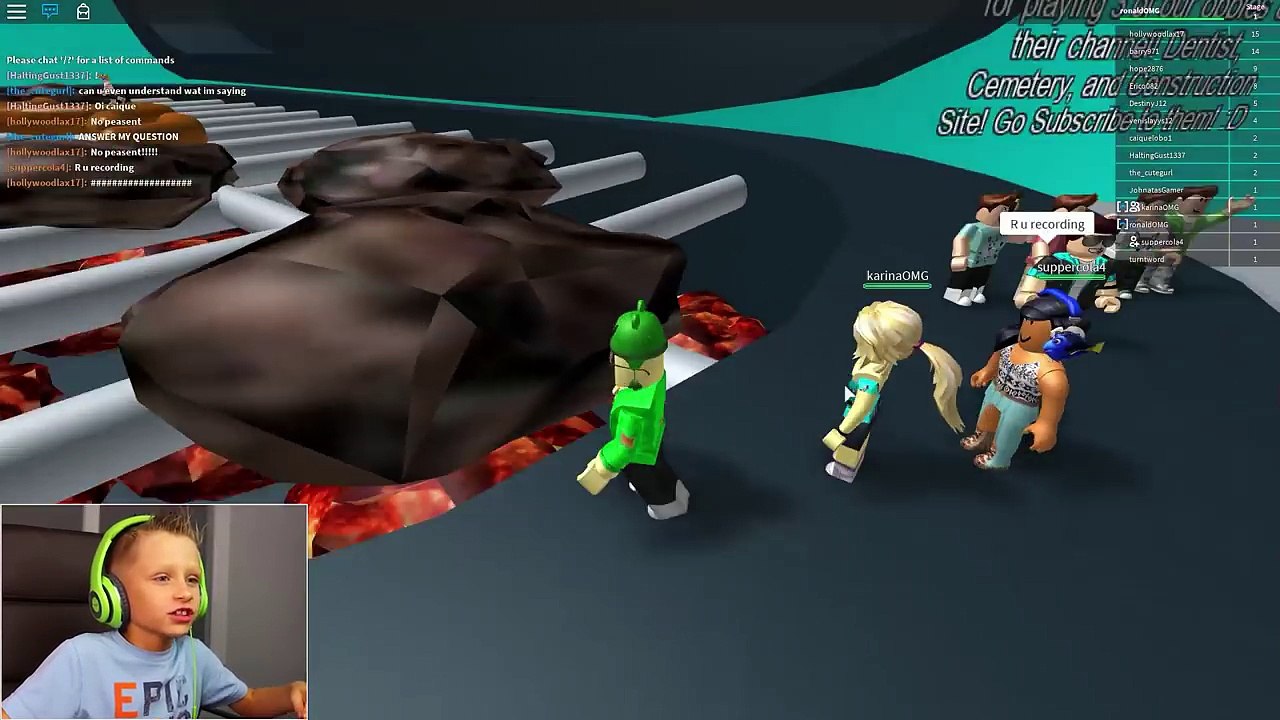 Karina Playing Roblox Obbys