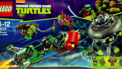 LEGO Черепашки! #8 - T-Rawket Sky Strike (Lego TMNT) - Brickworm