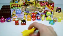The Grossery Gang Full Case Unboxing Yuck Bars Blind Bags Entire Case