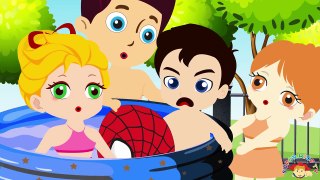 RYDER ELSA ANNA Peeling Masks Spiderman! The End! Finger Family Song Nursery Rhymes in Real Life