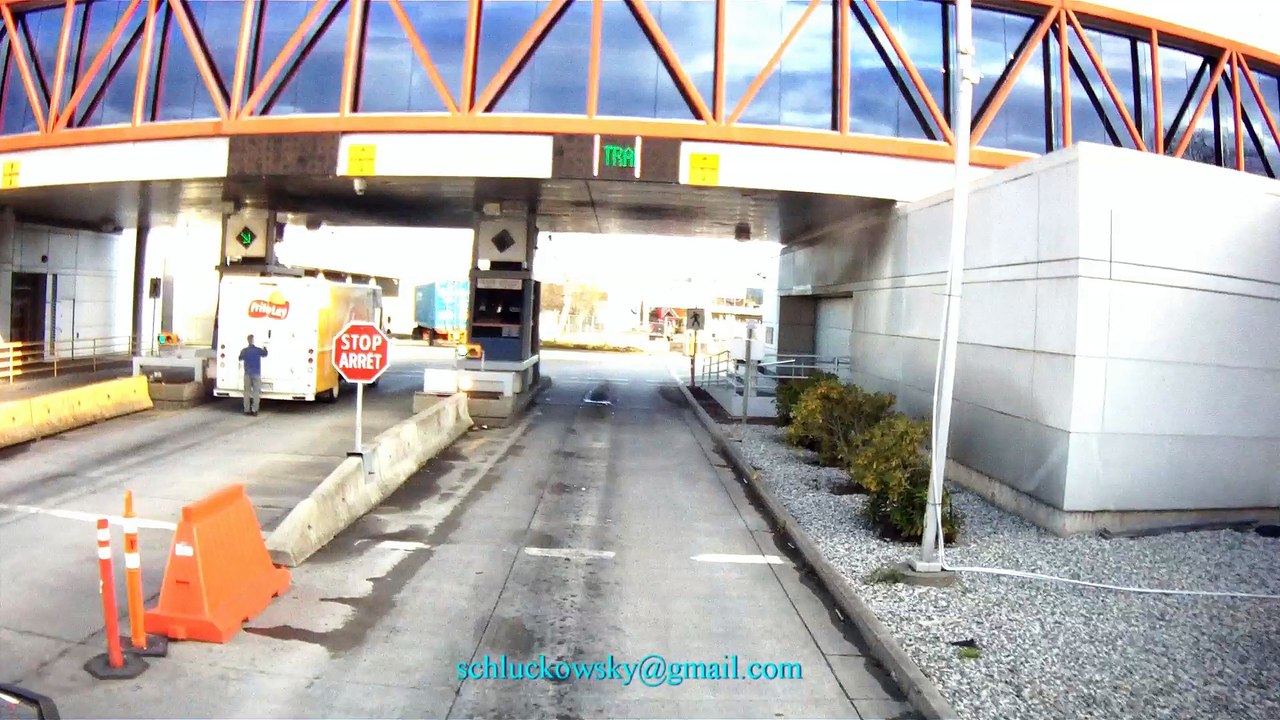 boardercrossing WashingtonBritish Columbia, I-5 North, near Blaine