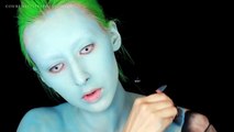 Tim Burtons Corpse Bride Emily Makeup | Halloween 2016