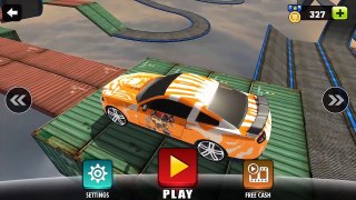 Impossible Stunt Car Tracks 3D - New Android GamePlay 2017