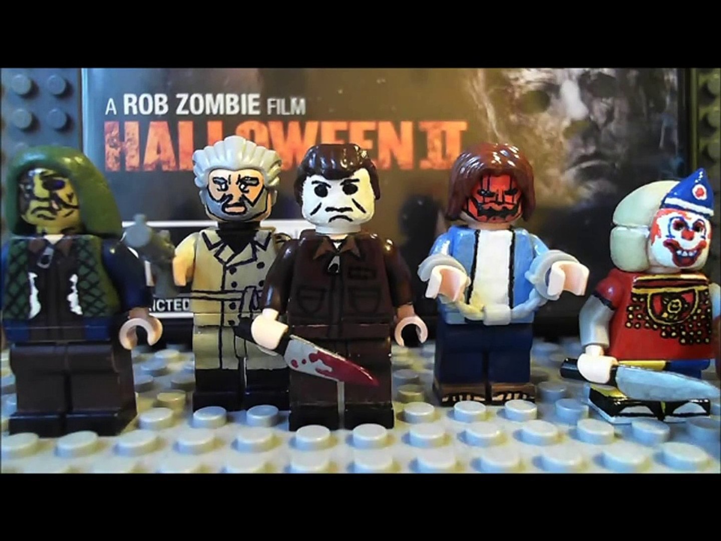 lego zombie halloween
