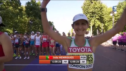 50km marche F - ChM 2017 athlétisme