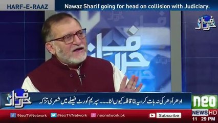 Tum Aik Jhootay Insan Ho: Orya Maqbool Jan Grilled Nawaz Sharif