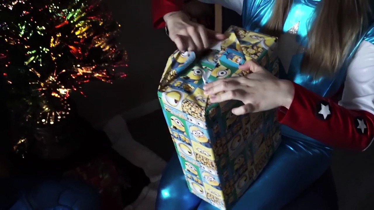 Captain America gifts Battle In Real Life _ SuperHero Movie | Superheroes | Spiderman | Superman | Frozen Elsa | Joker