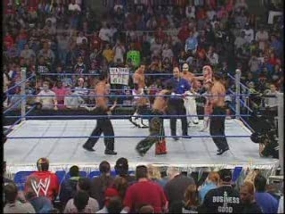 rey  & billy  & ultimo dragon vs tajiri & akio & sakoda