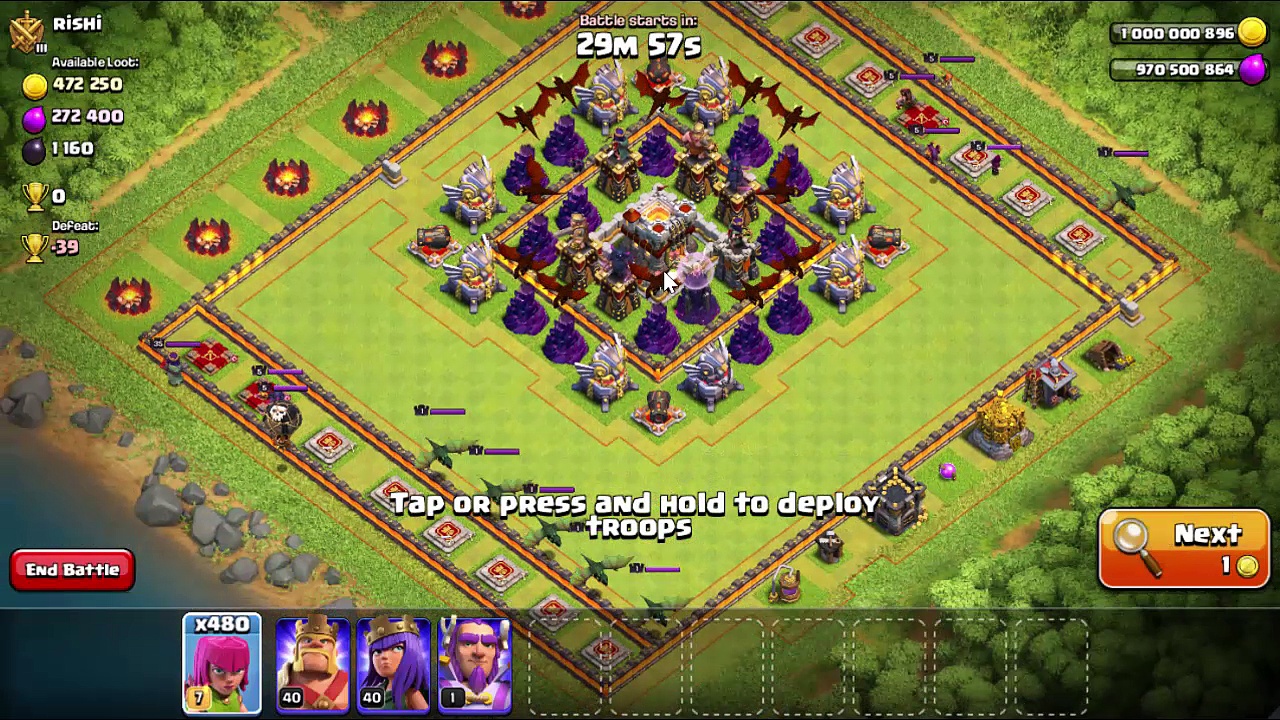 Clash of clans: TH11 attack strategy!