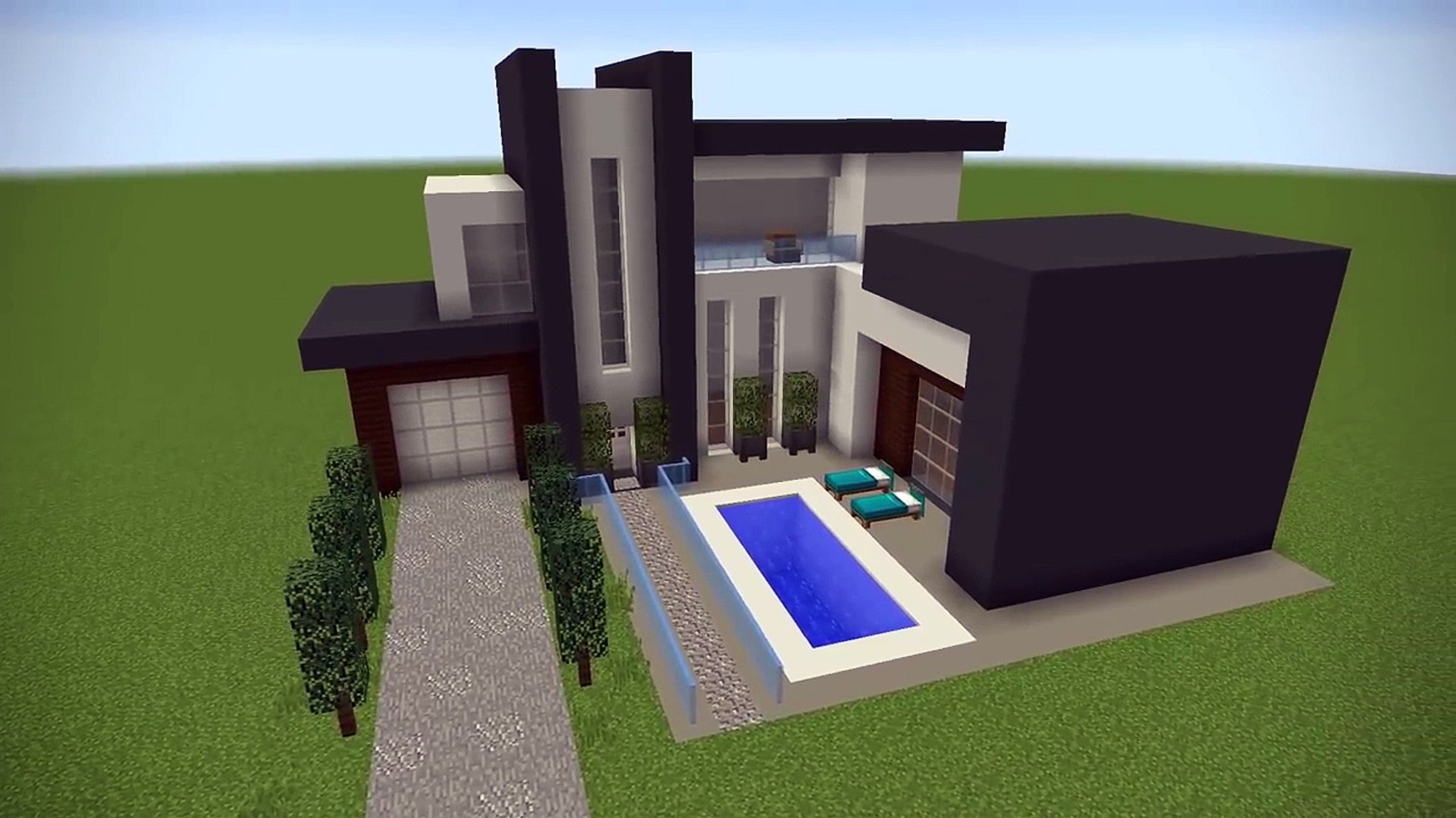 Verwonderlijk 5 Easy Steps To Make A Minecraft Modern House - Vidéo Dailymotion TZ-78